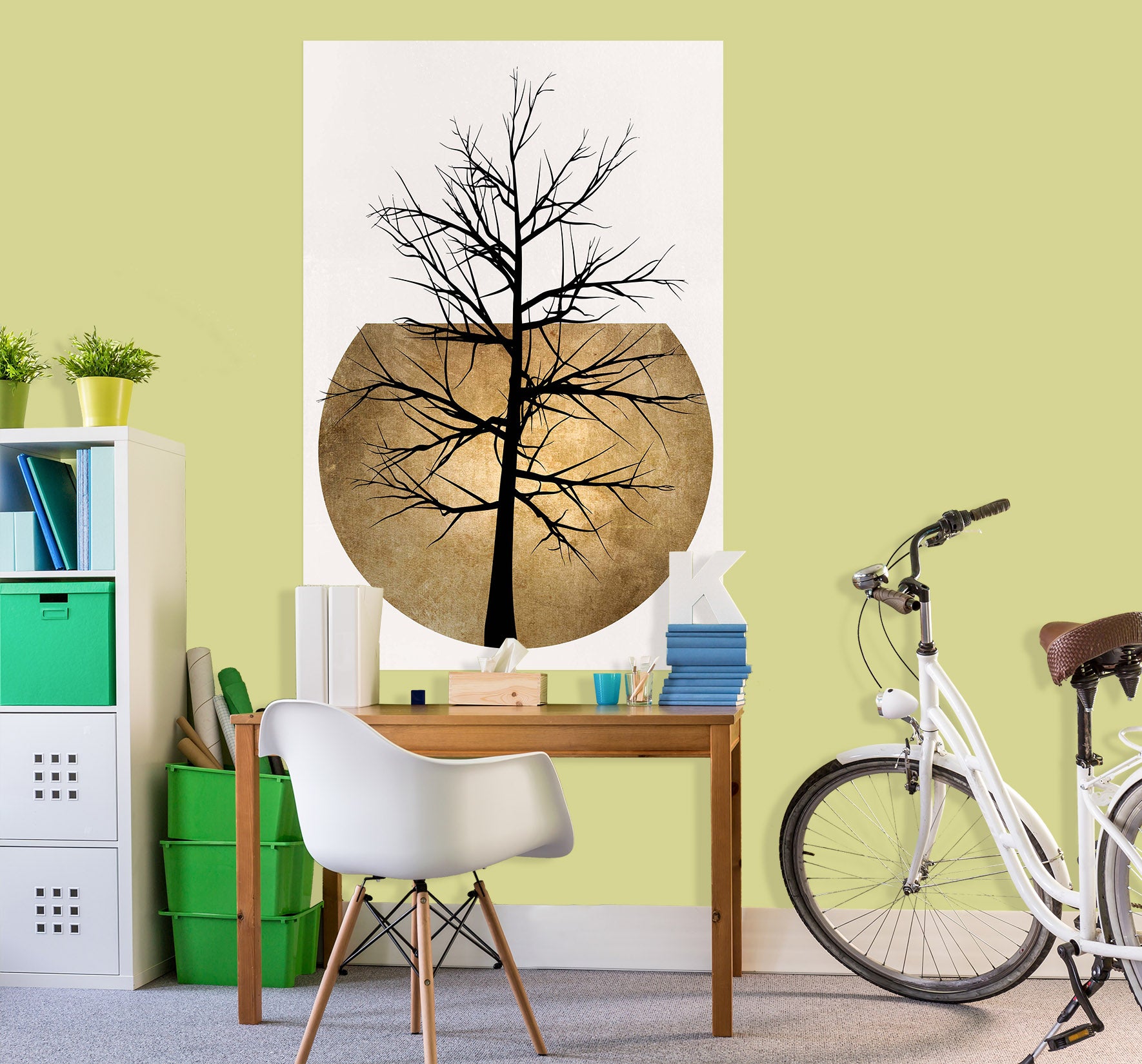 3D Dead Tree 155 Boris Draschoff Wall Sticker