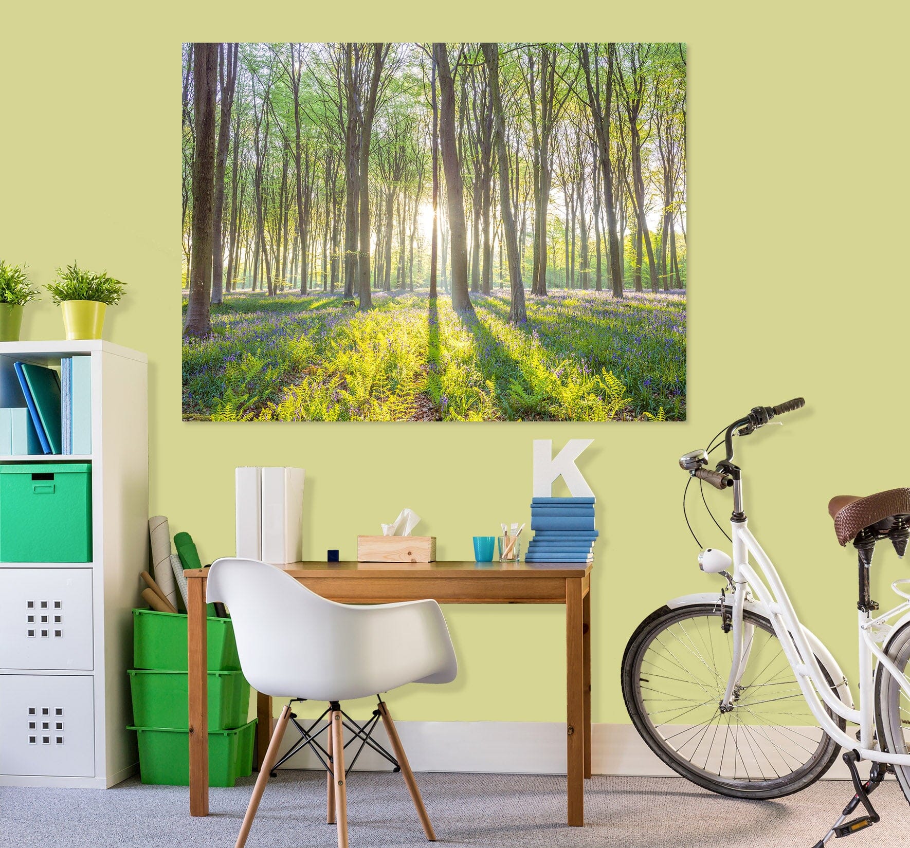 3D Sunshine Forest 031 Assaf Frank Wall Sticker Wallpaper AJ Wallpaper 2 