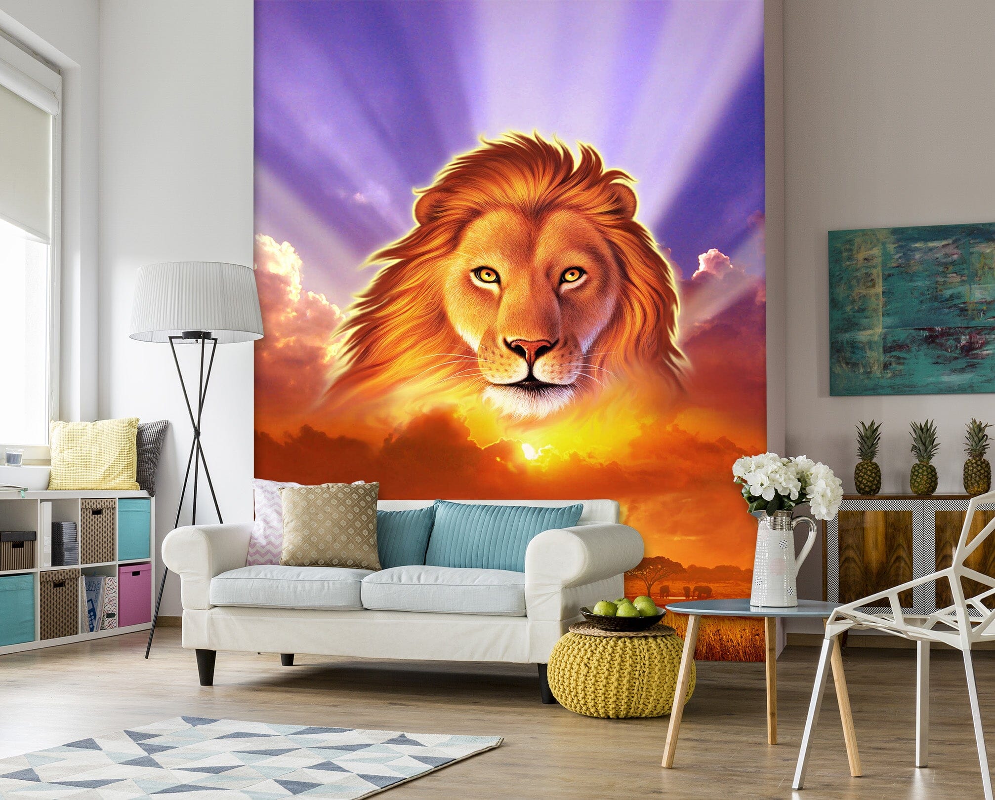 3D Lion King 1412 Jerry LoFaro Wall Mural Wall Murals Wallpaper AJ Wallpaper 2 