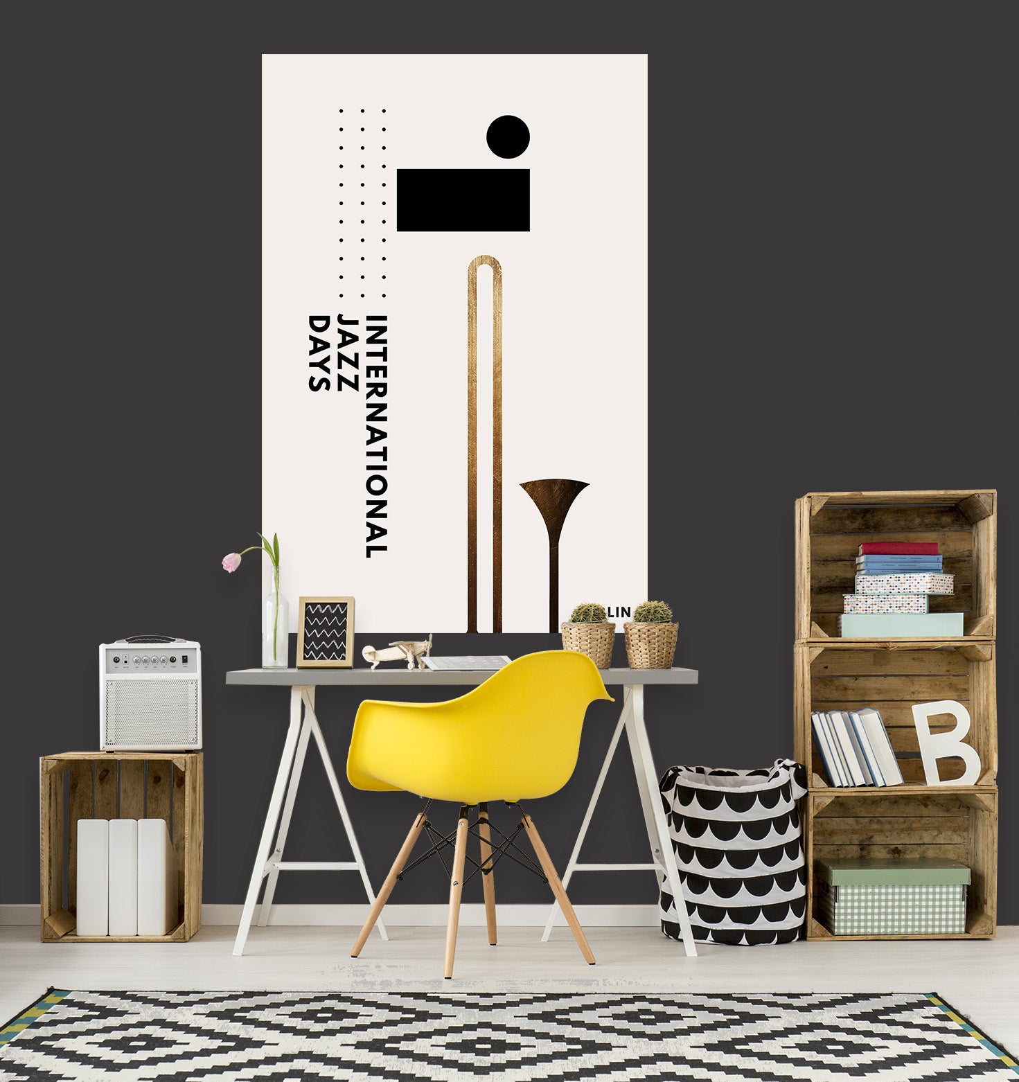 3D Music Equipment 169 Boris Draschoff Wall Sticker