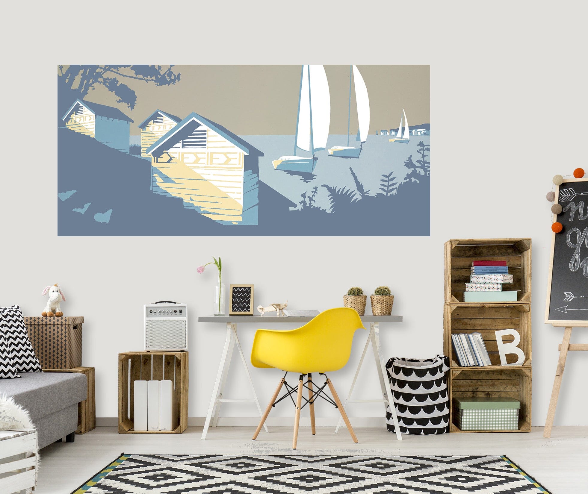 3D Sandbanks 013 Steve Read Wall Sticker Wallpaper AJ Wallpaper 2 