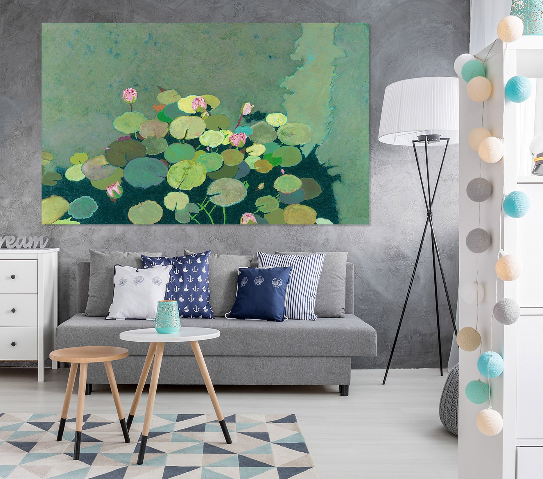 3D Bettys Serenity Pond 260 Allan P. Friedlander Wall Sticker