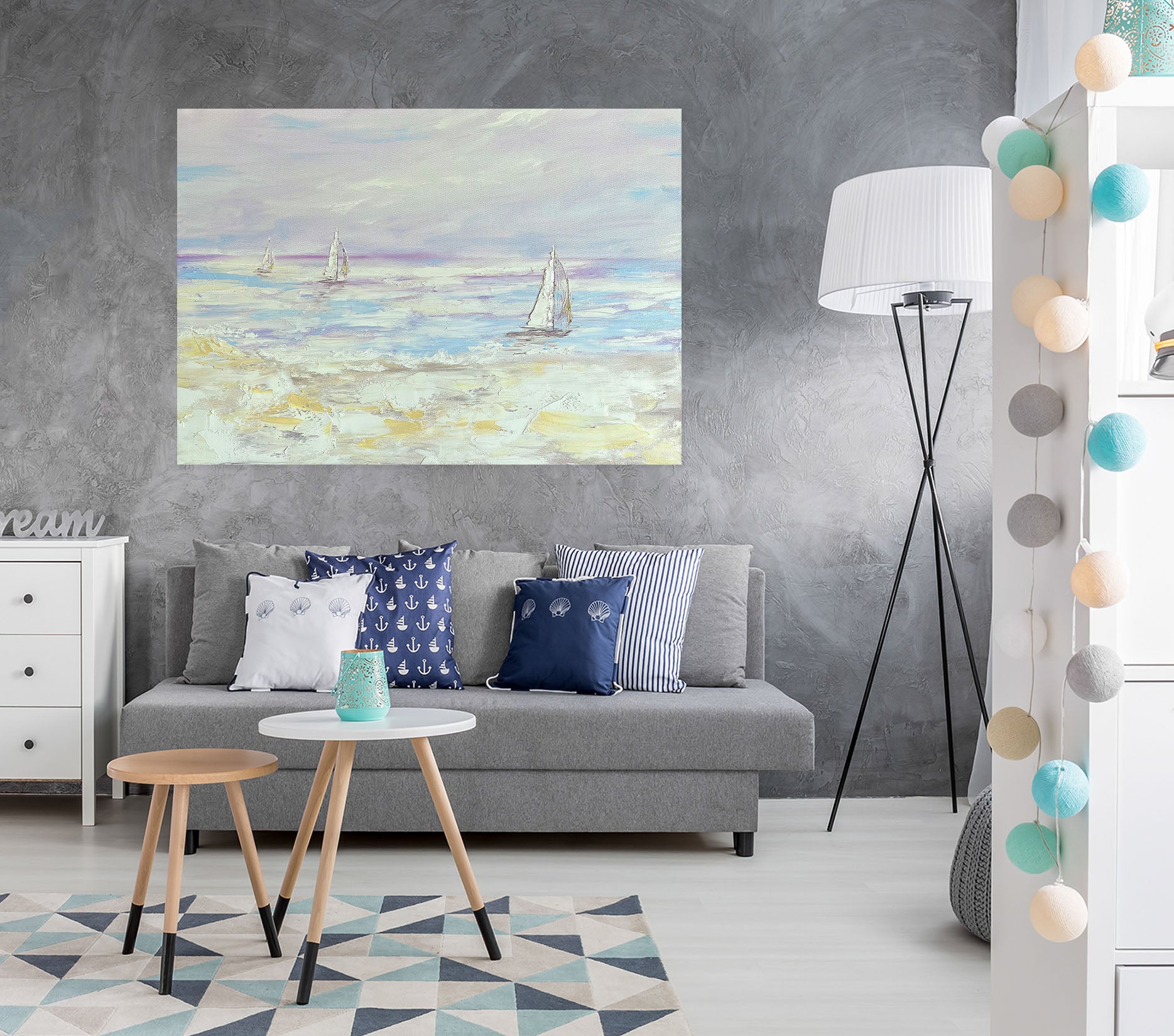 3D Painted Ocean 802 Skromova Marina Wall Sticker