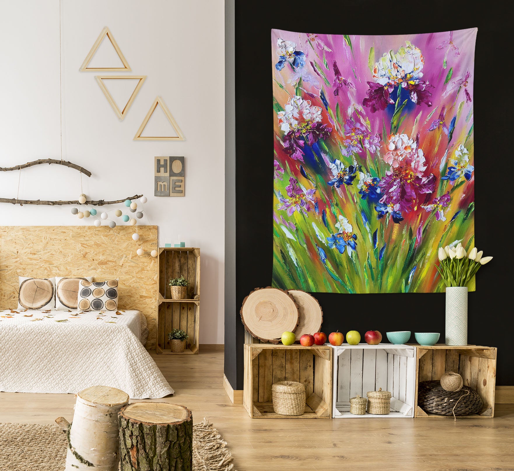 3D Colour Petal 3697 Skromova Marina Tapestry Hanging Cloth Hang