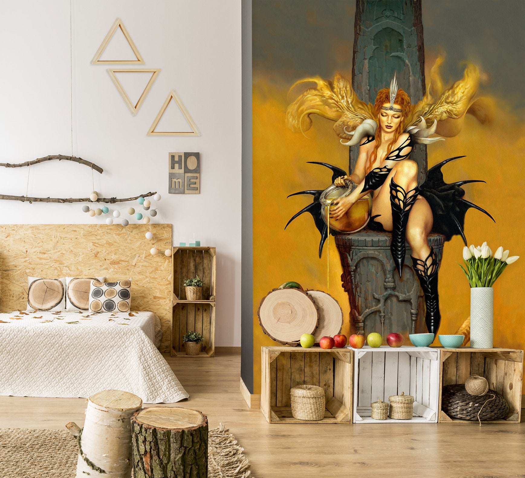 3D Queen 7116 Ciruelo Wall Mural Wall Murals