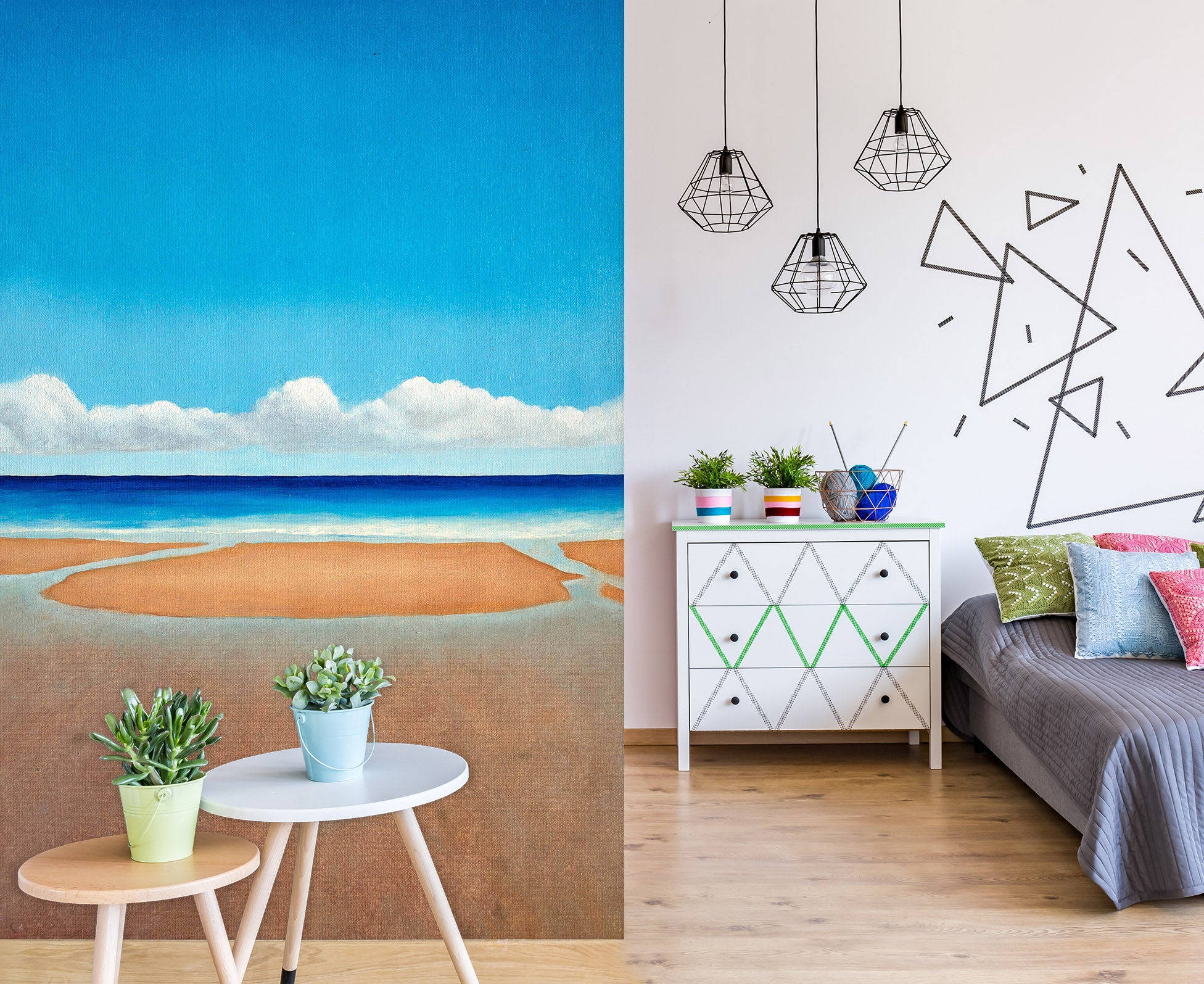 3D Beach 11130 Matthew Holden Bates Wall Mural Wall Murals