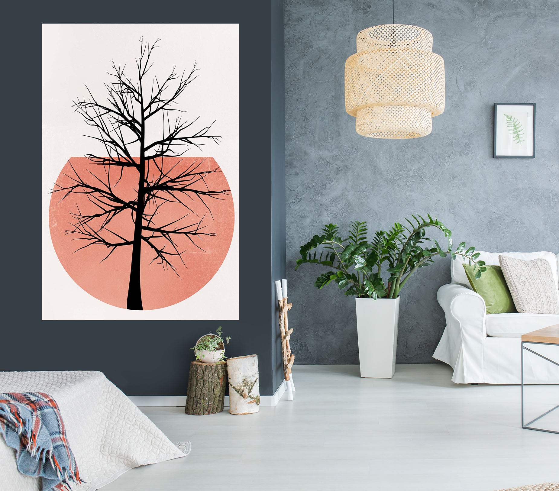 3D Earth Tree 156 Boris Draschoff Wall Sticker