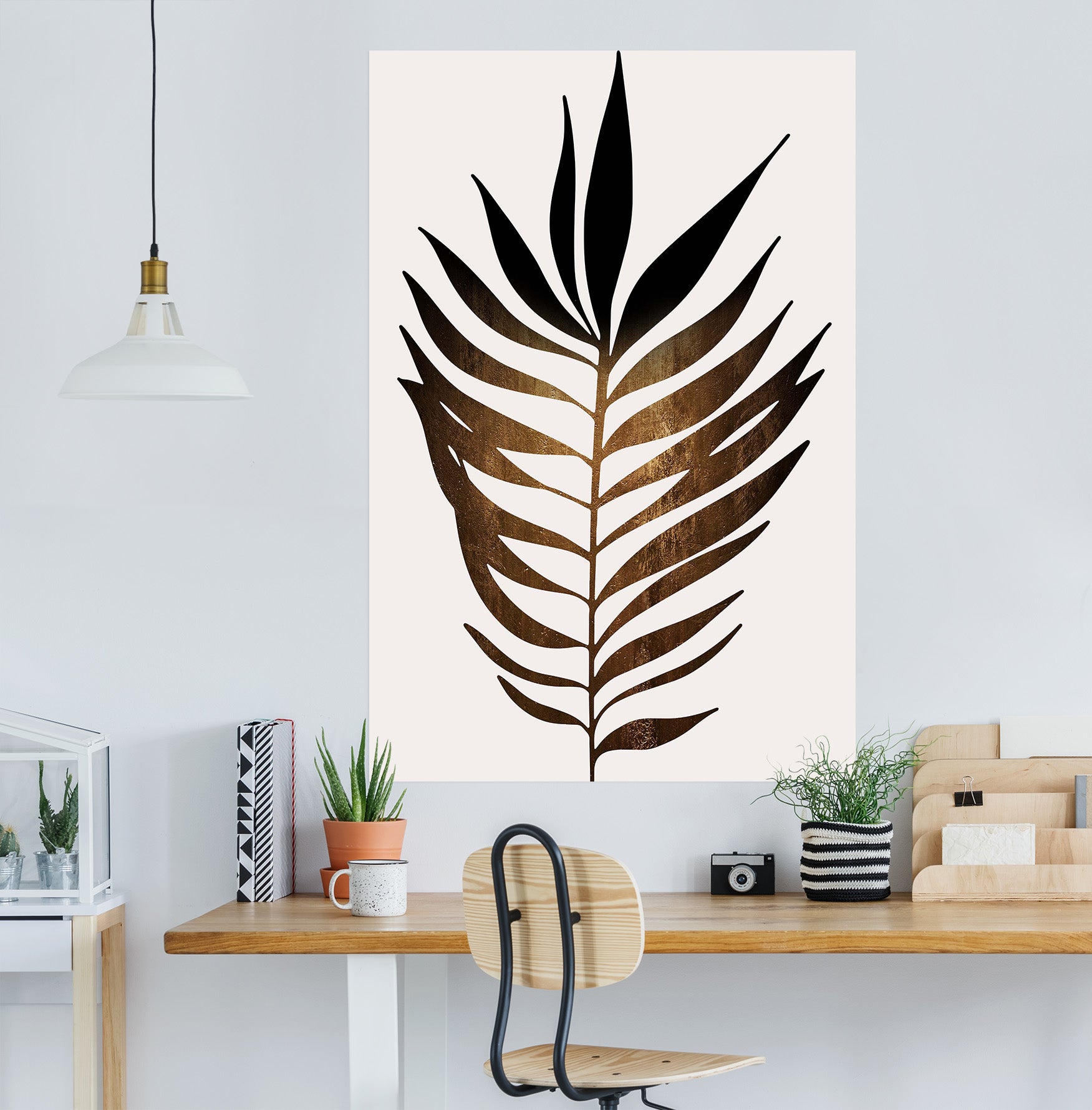 3D Black Feather 175 Boris Draschoff Wall Sticker