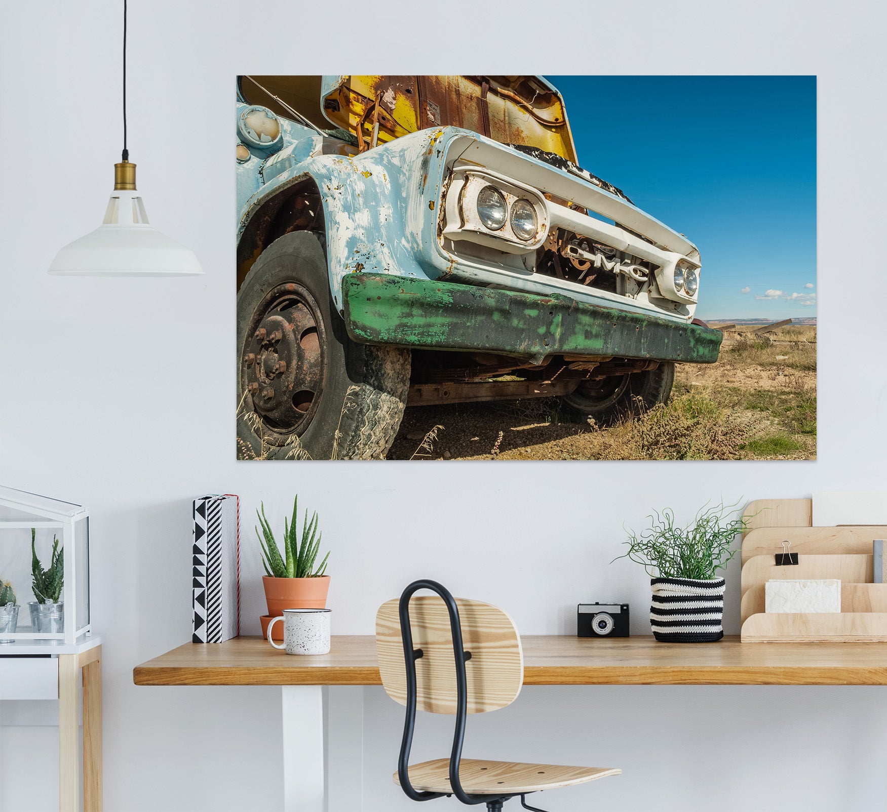 3D Truck 4561 Beth Sheridan Wall Sticker