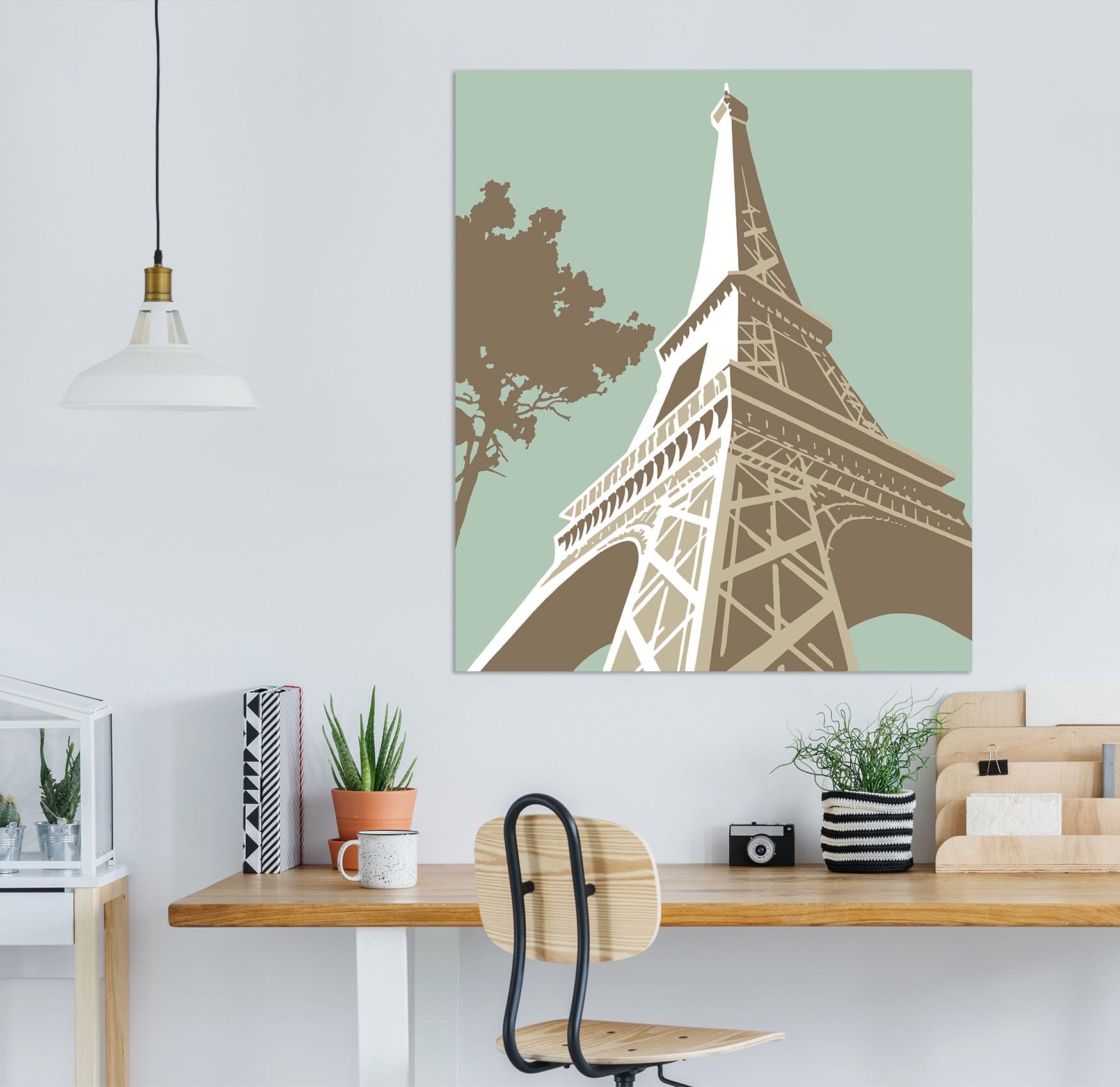 3D Eiffel Tower 027 Steve Read Wall Sticker Wallpaper AJ Wallpaper 2 