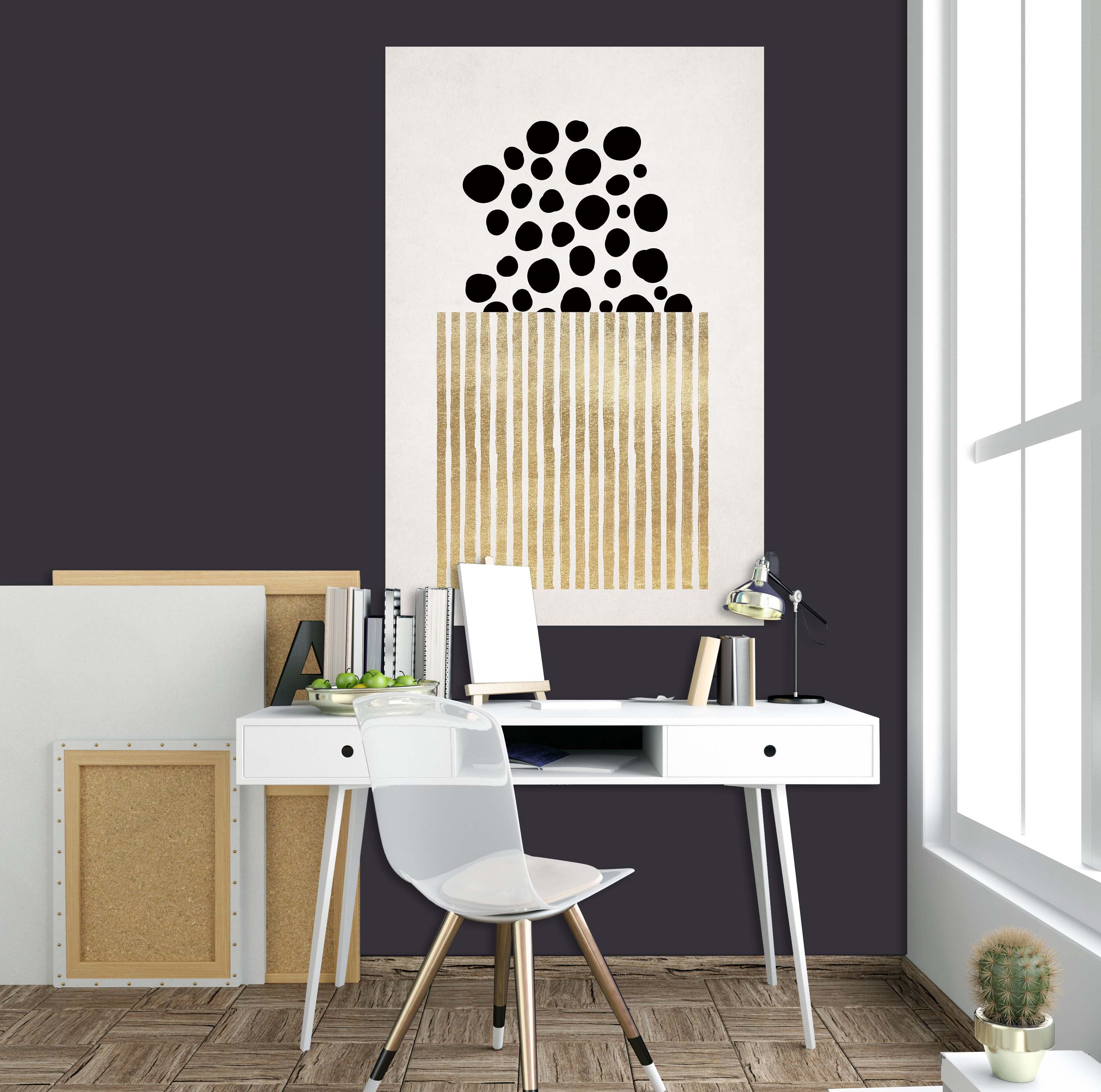 3D Black Spots 197 Boris Draschoff Wall Sticker