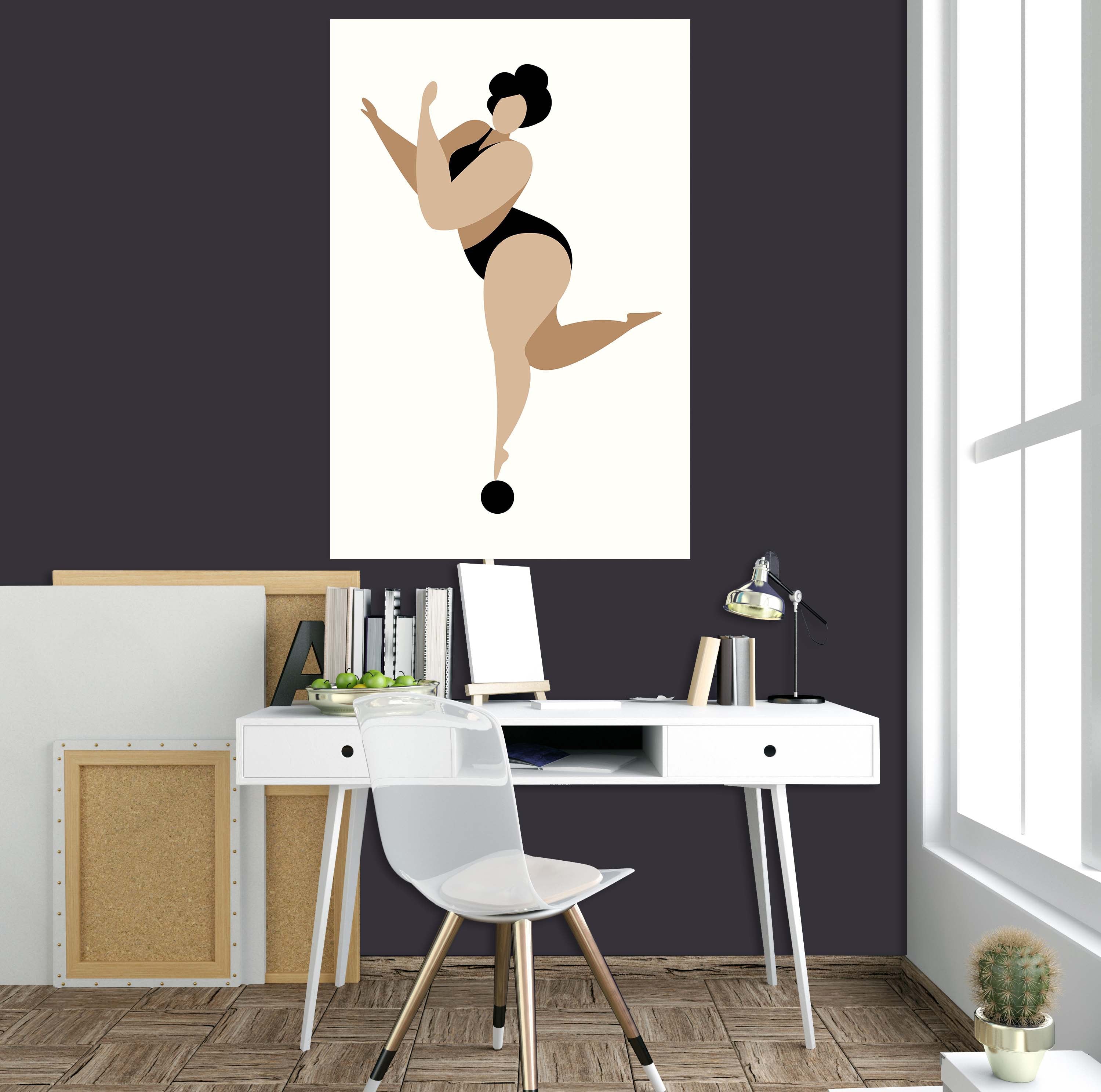 3D Sports Queen 134 Boris Draschoff Wall Sticker