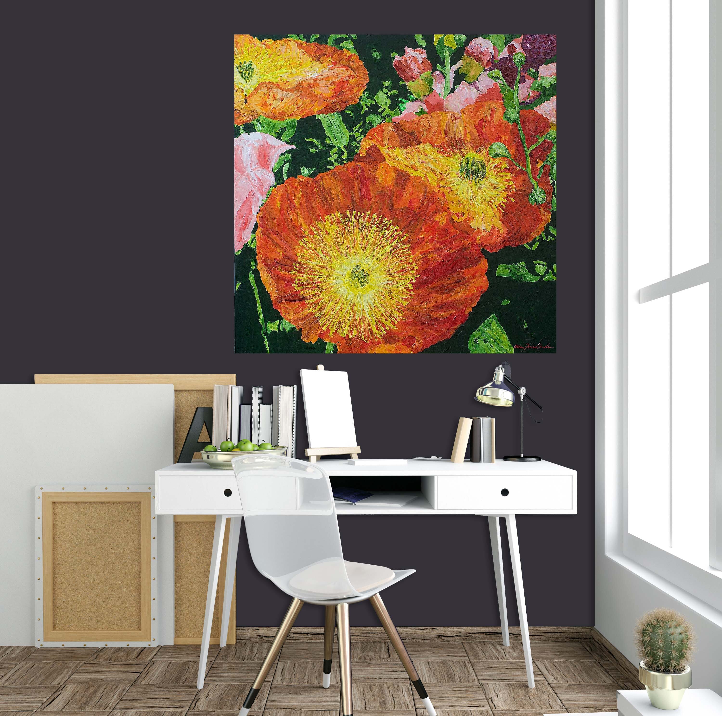 3D Flowers In Bloom 168 Allan P. Friedlander Wall Sticker Wallpaper AJ Wallpaper 2 