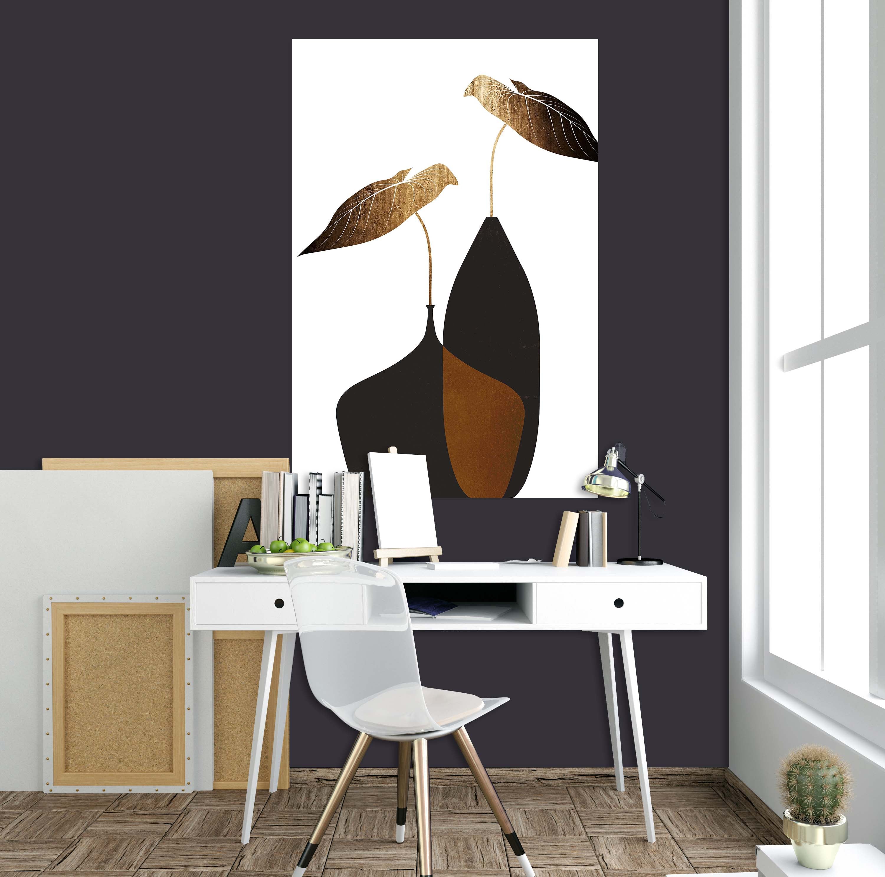 3D Sunny Leaves 210 Boris Draschoff Wall Sticker