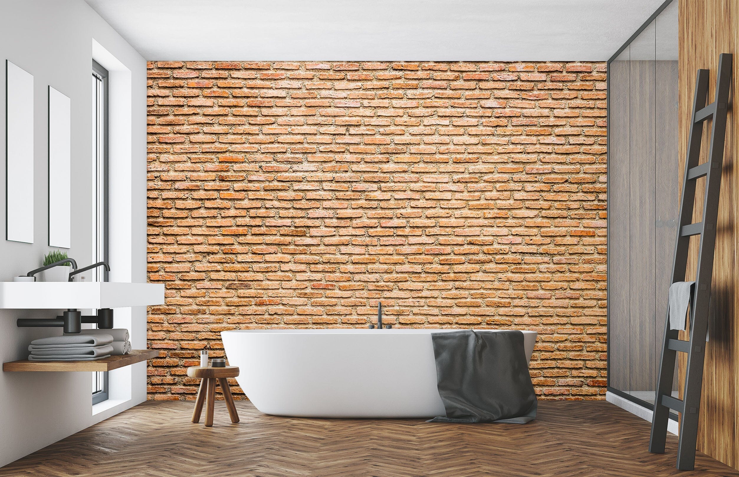 3D Red Brick Wall 122 Wall Murals Wallpaper AJ Wallpaper 2 