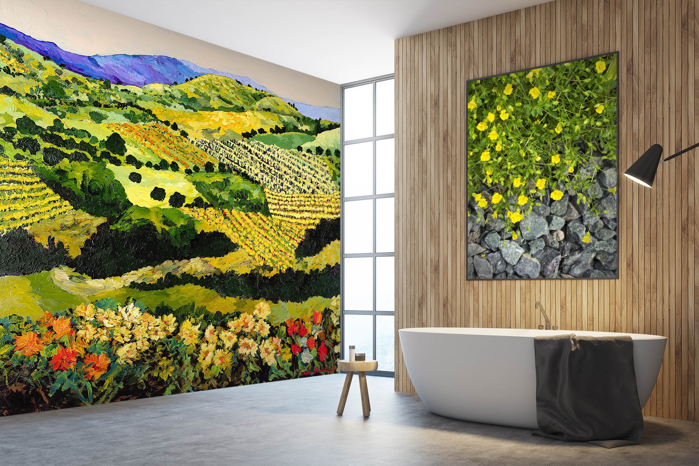 3D Autumn Valley 134 Allan P. Friedlander Wall Mural Wall Murals