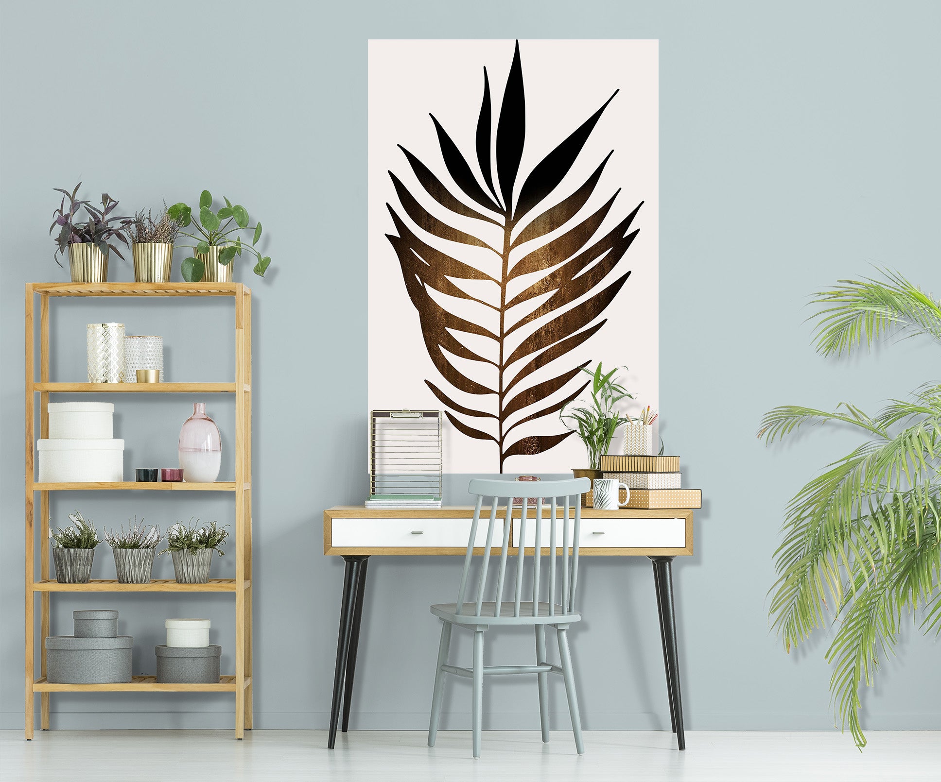 3D Black Feather 175 Boris Draschoff Wall Sticker