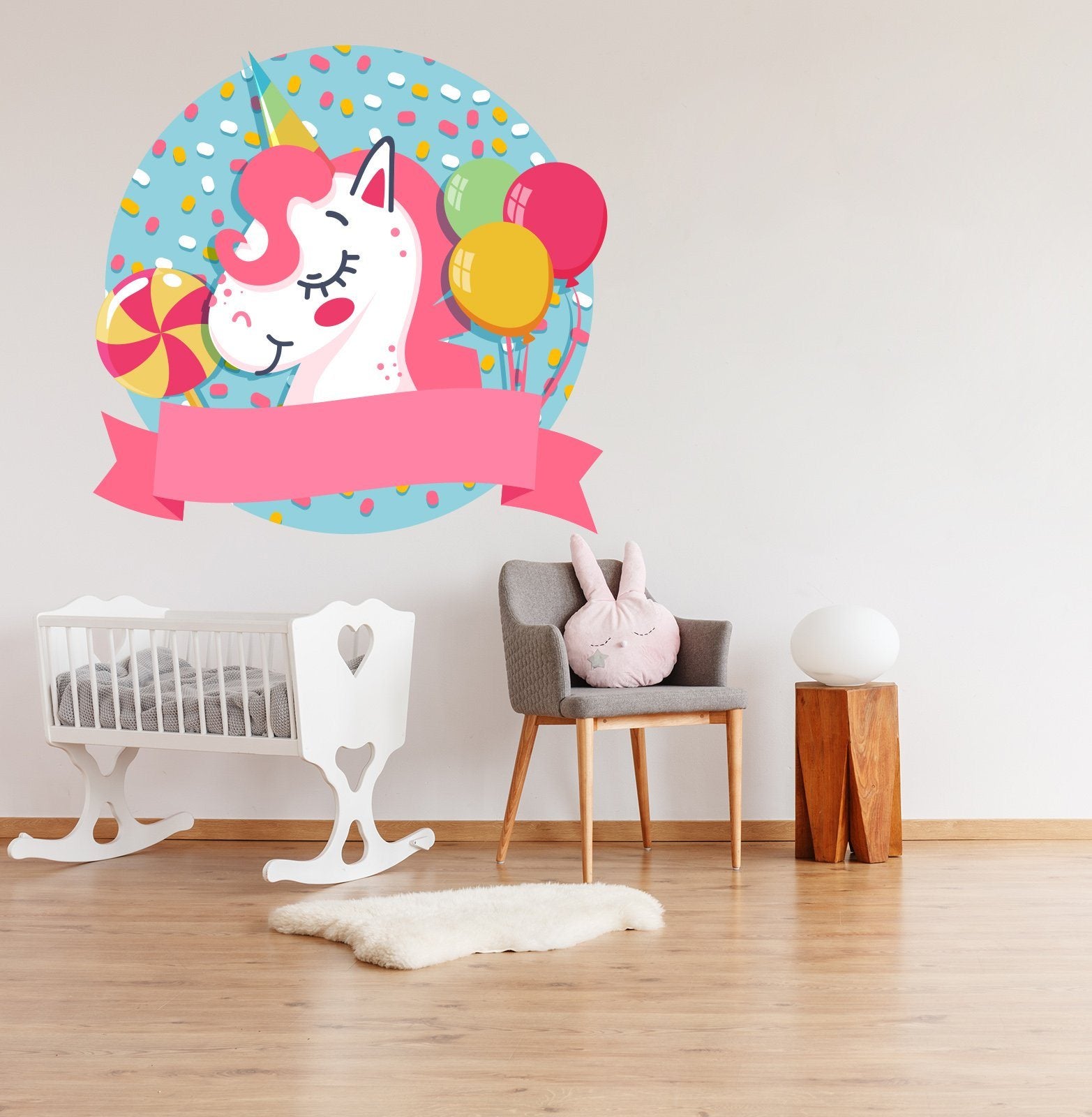 3D Unicorn Candy 233 Wall Stickers Wallpaper AJ Wallpaper 