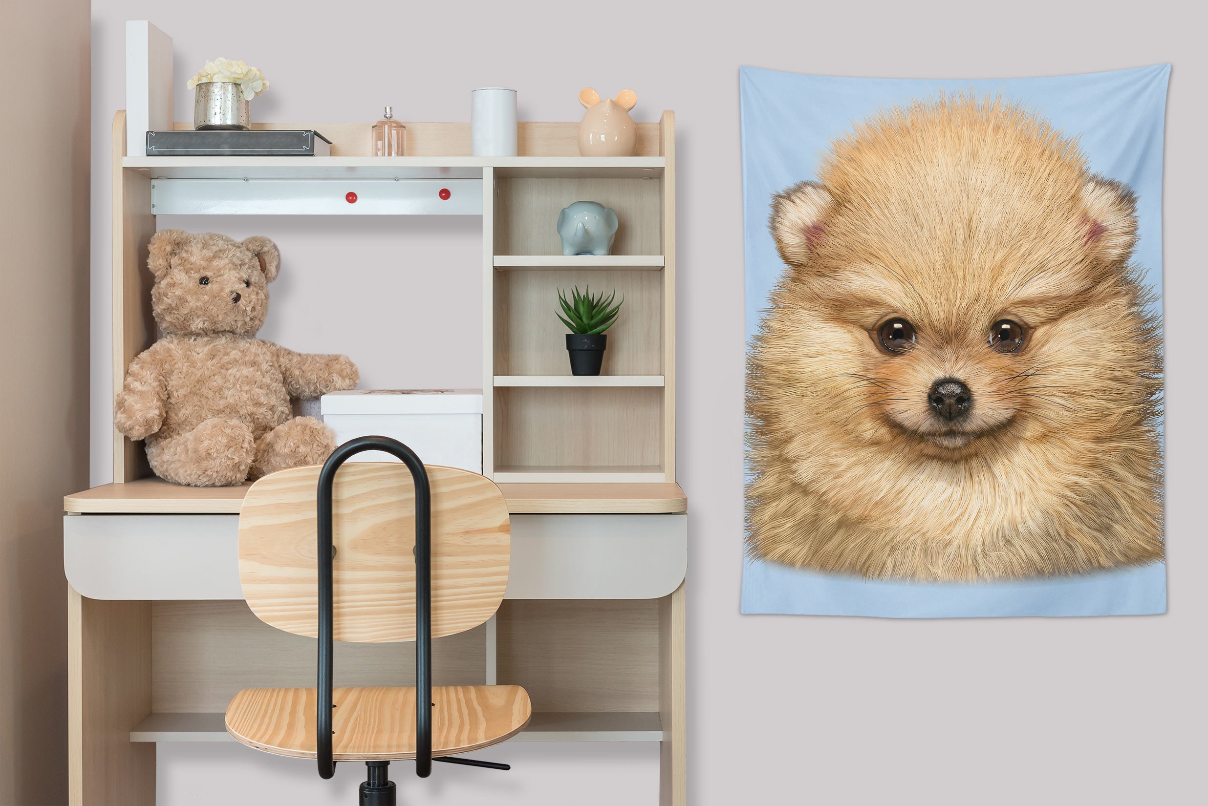 3D Dog 11725 Vincent Tapestry Hanging Cloth Hang