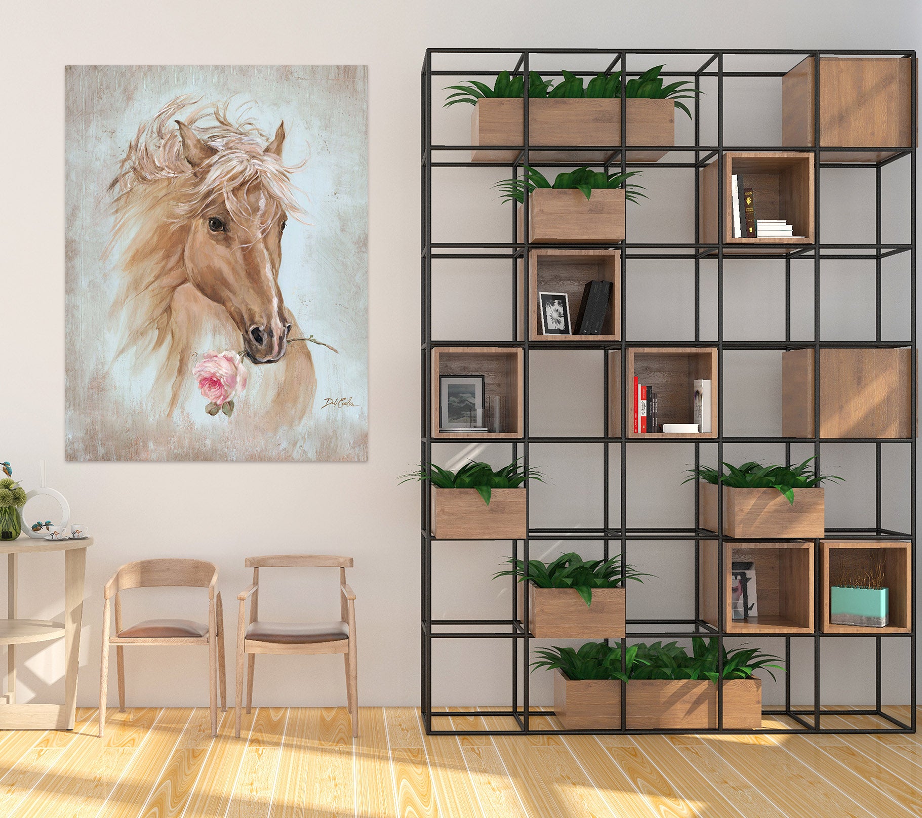 3D Horse 0136 Debi Coules Wall Sticker