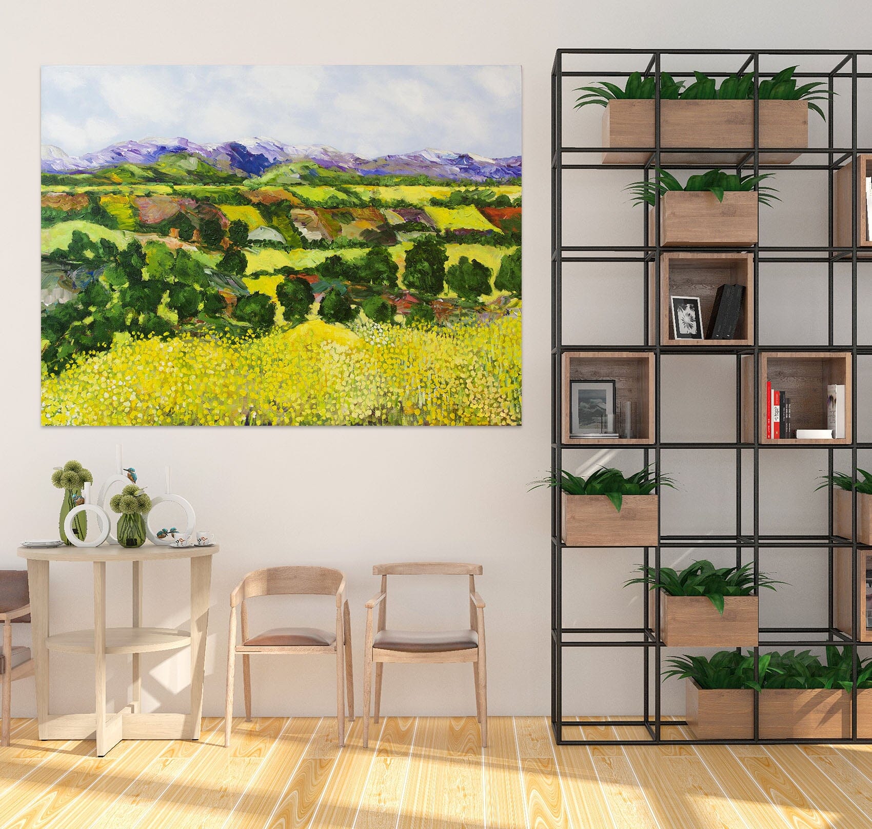 3D Yellow Weeds 013 Allan P. Friedlander Wall Sticker Wallpaper AJ Wallpaper 2 