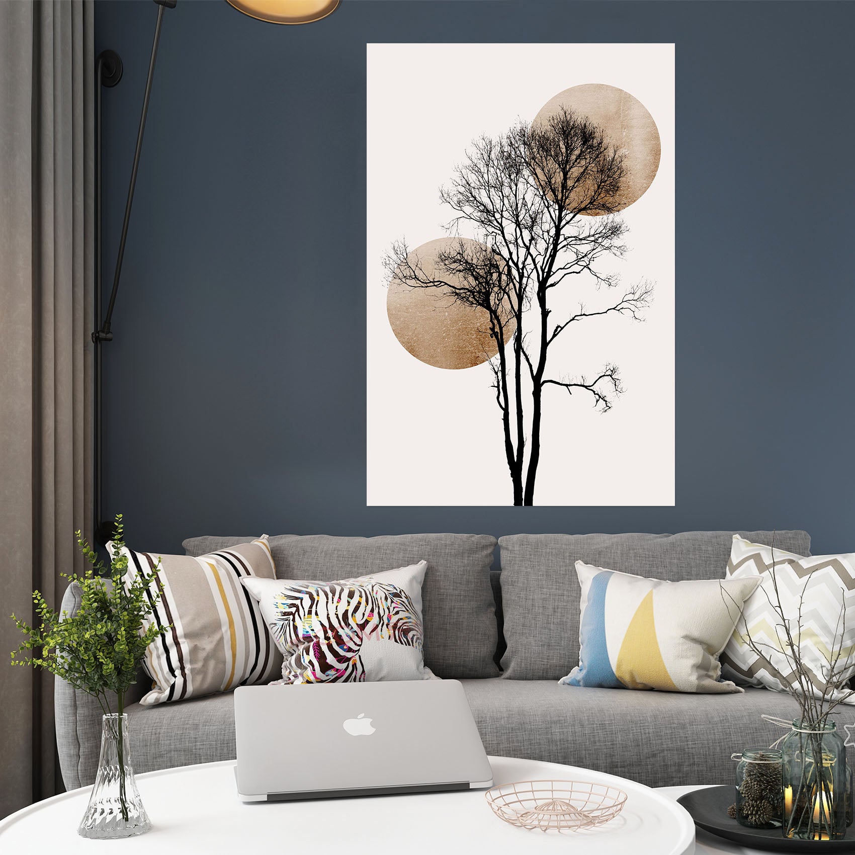 3D Dead Tree 216 Boris Draschoff Wall Sticker