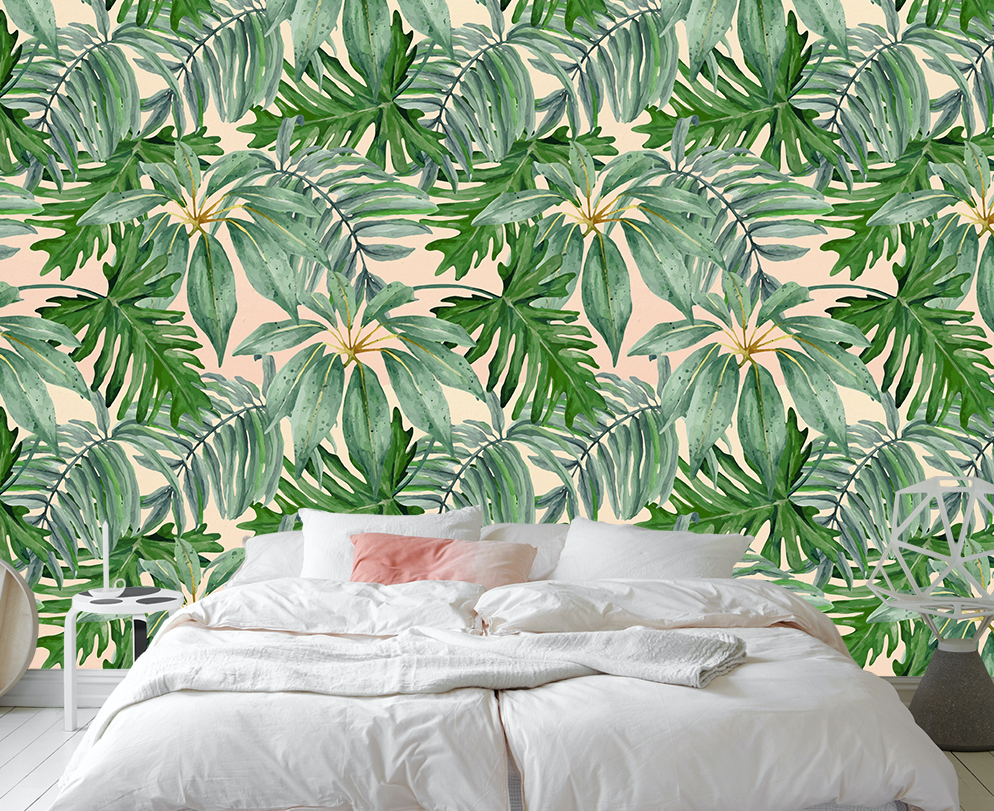 3D Cultivated Leaves WG175 Wall Murals