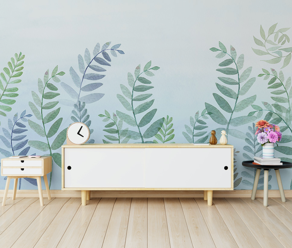 3D Leaf Growth WG304 Wall Murals