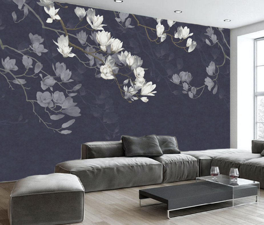 3D Pear Flower WG145 Wall Murals