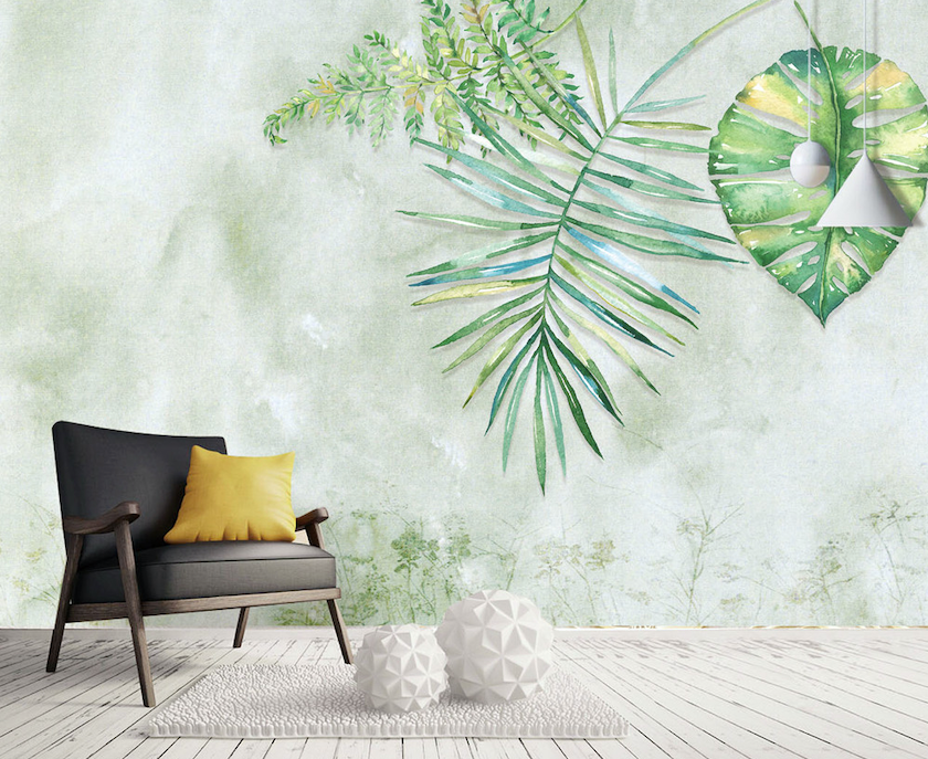 3D Rotten Leaves WG256 Wall Murals