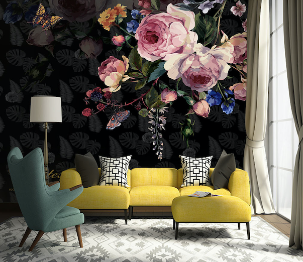 3D Fragrant Flowers WG107 Wall Murals