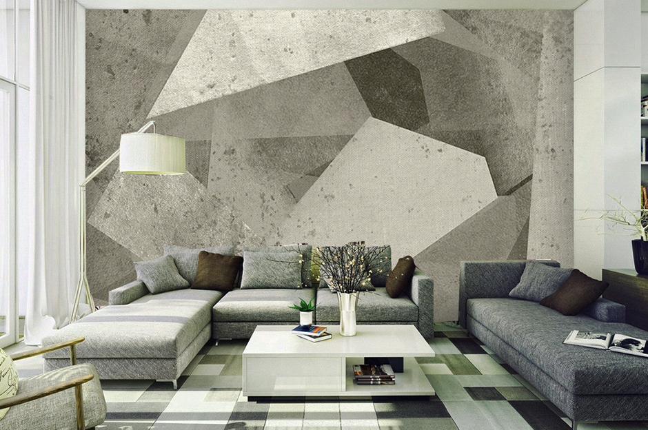 3D Irregular Stone WG167 Wall Murals