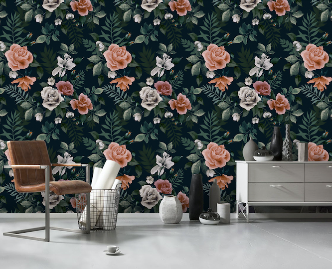 3D Cultivated Roses WG222 Wall Murals