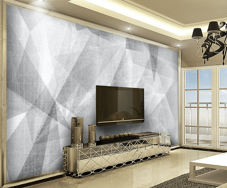 3D Gray Pattern WG088 Wall Murals Wallpaper AJ Wallpaper 2 