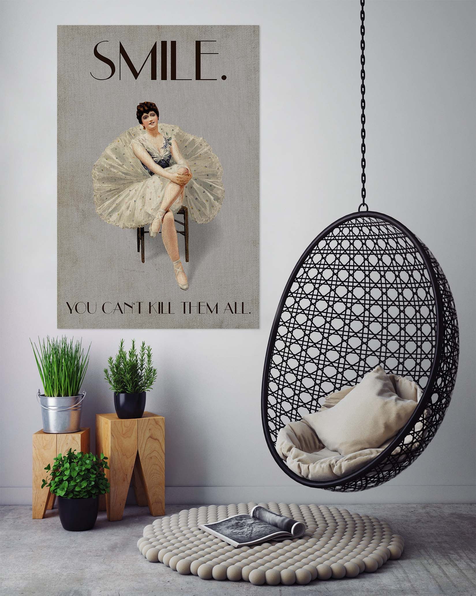 3D Elegant Girl 171 Boris Draschoff Wall Sticker