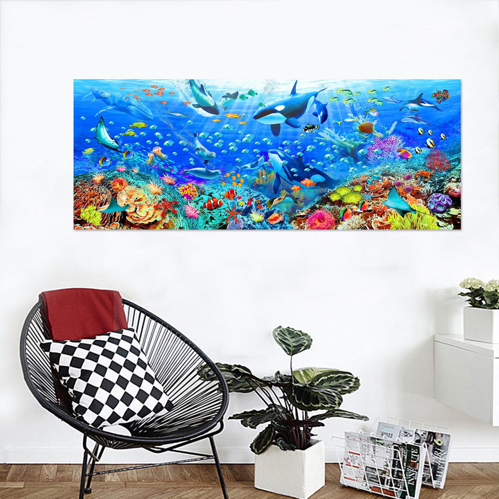 3D Underwater World 016 Adrian Chesterman Wall Sticker Wallpaper AJ Wallpaper 2 