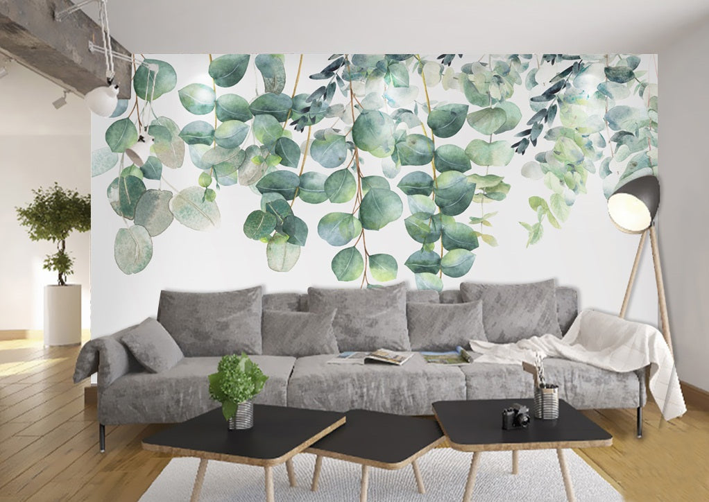 3D Vine Leaves WC455 Wall Murals