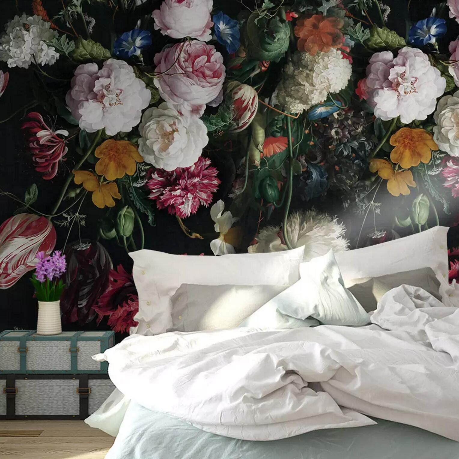 3D Lush Rose WC356 Wall Murals