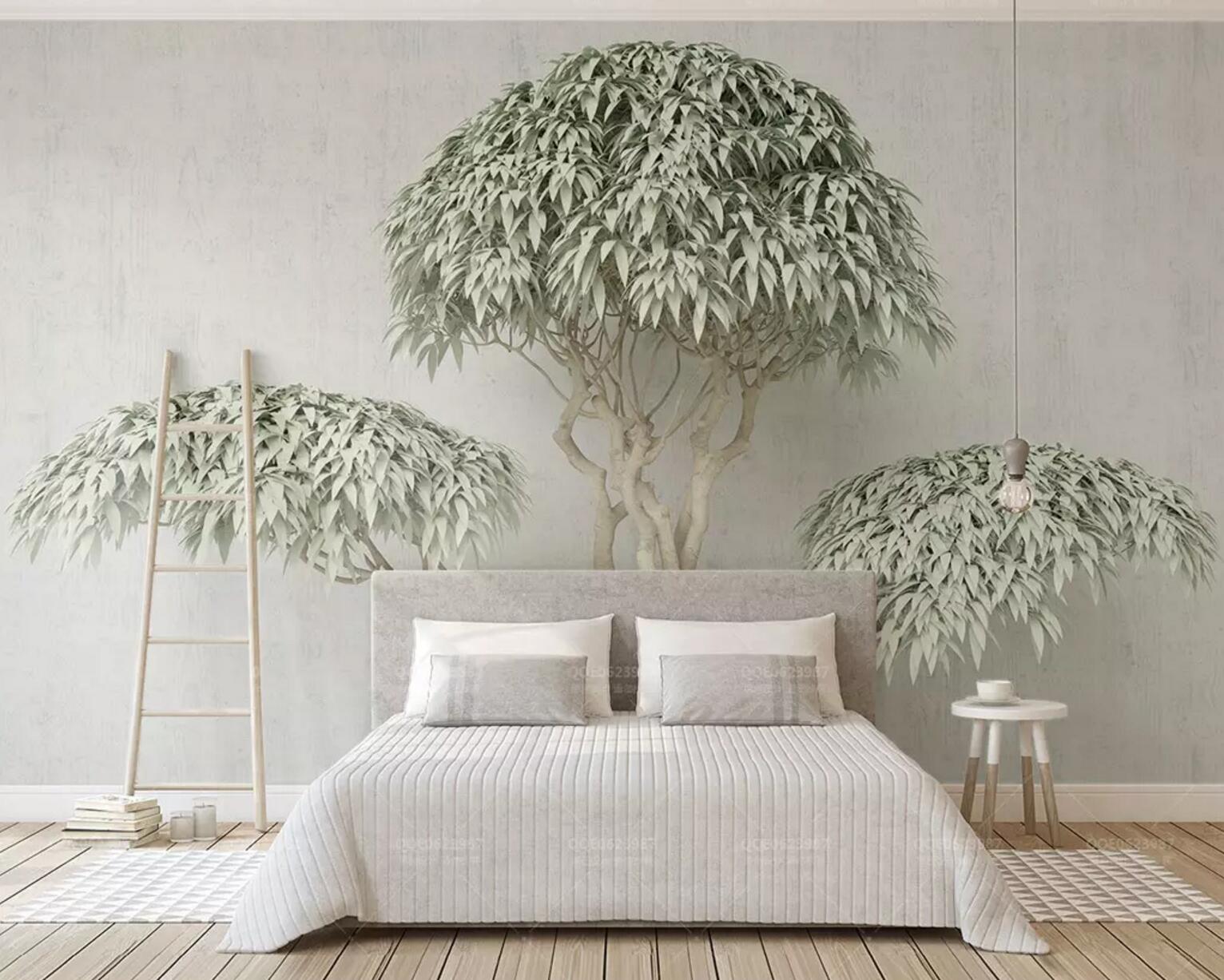 3D Lush Foliage WC752 Wall Murals