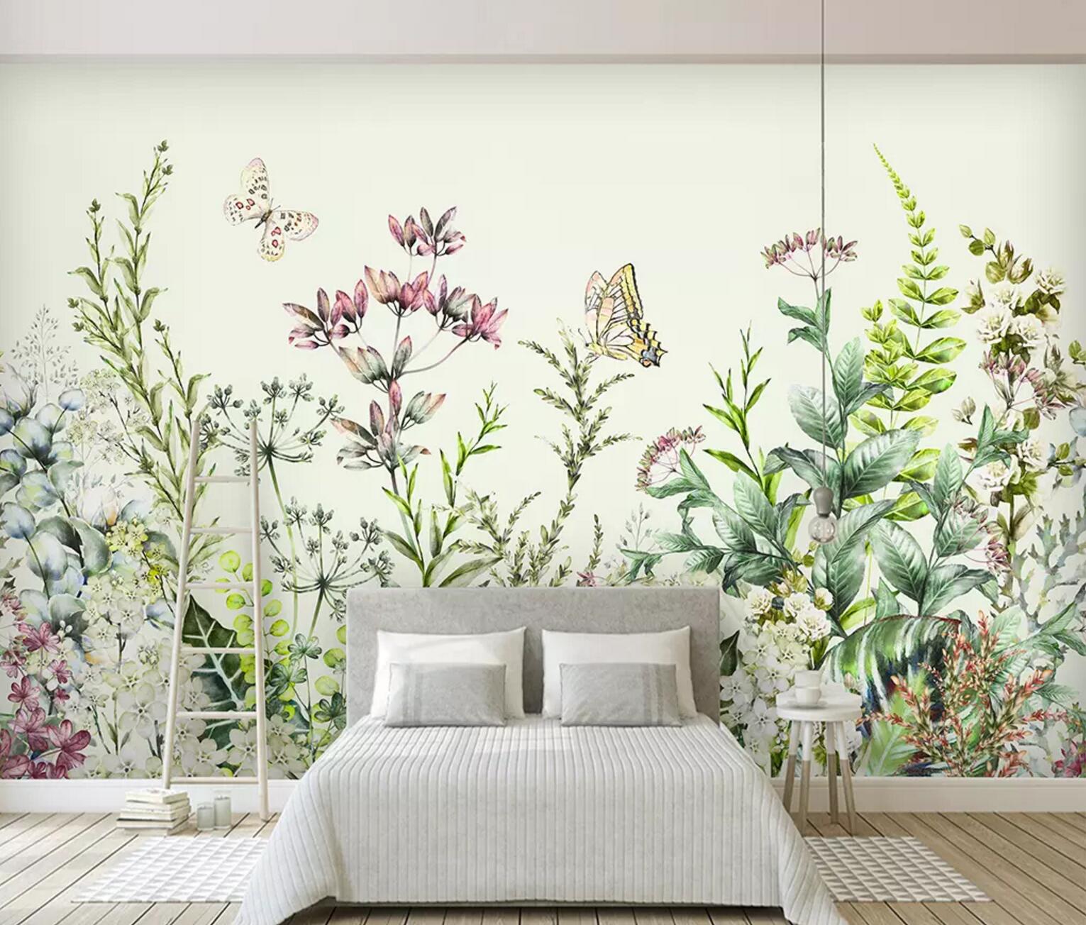 3D Butterfly Fragrance WC793 Wall Murals