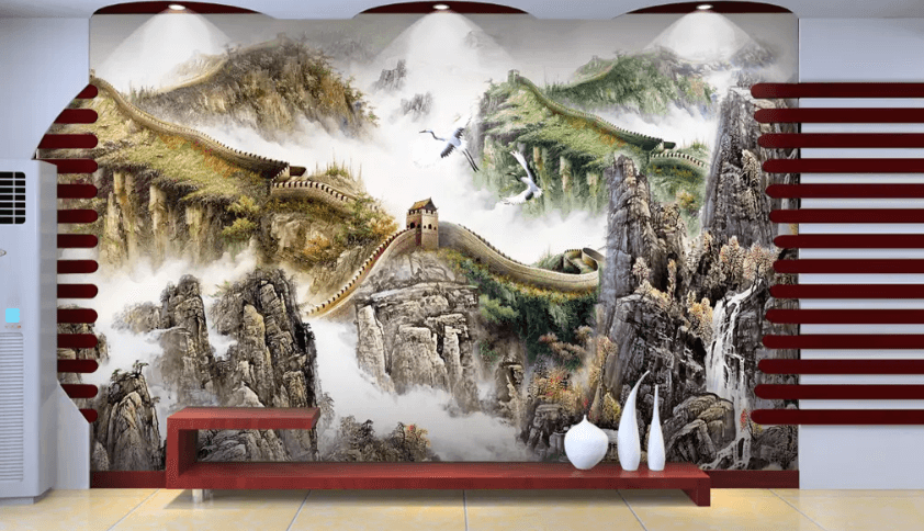 3D Mountain Great Wall 1251 Wallpaper AJ Wallpaper 2 