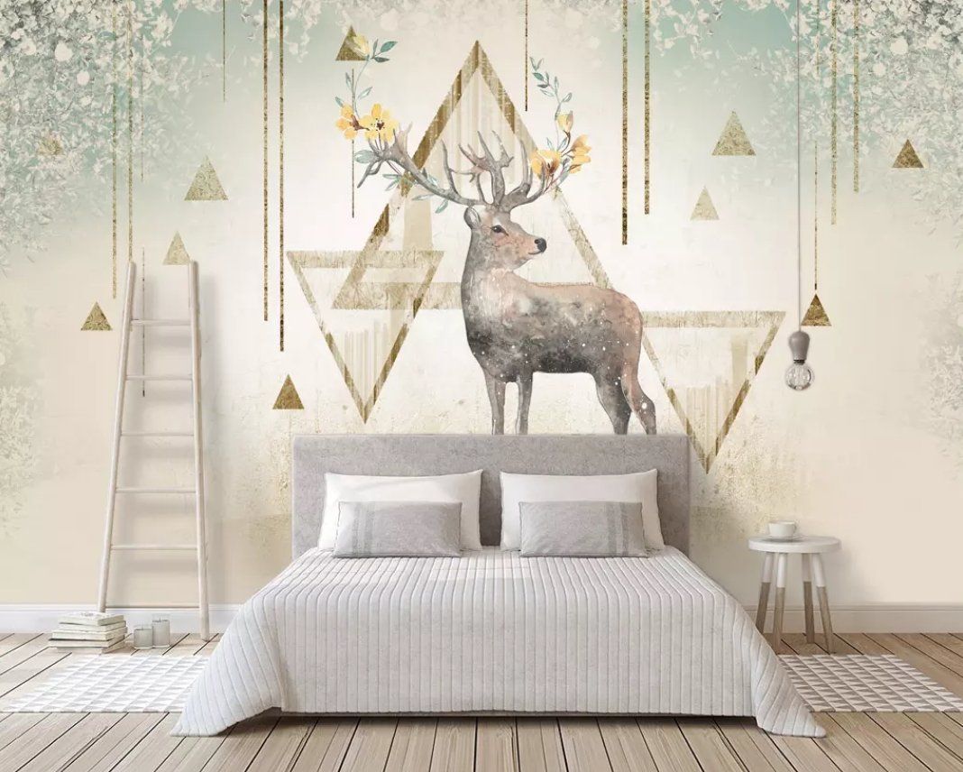 3D Elk 227 Wall Murals Wallpaper AJ Wallpaper 2 