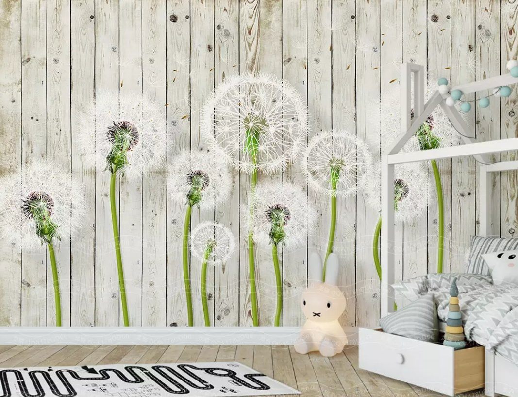 3D Dandelion 1338 Wall Murals Wallpaper AJ Wallpaper 2 