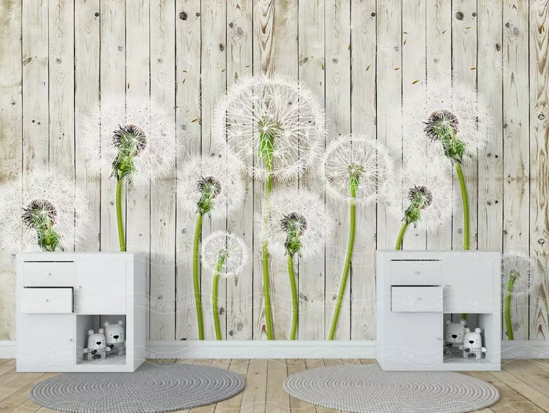 3D Dandelion 1338 Wall Murals Wallpaper AJ Wallpaper 2 