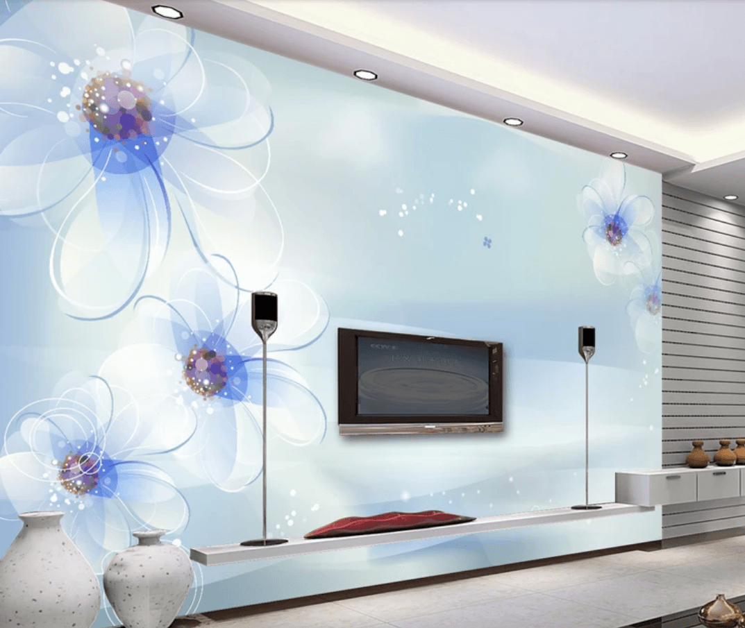 3D Plum Blossom 877 Wall Murals Wallpaper AJ Wallpaper 2 