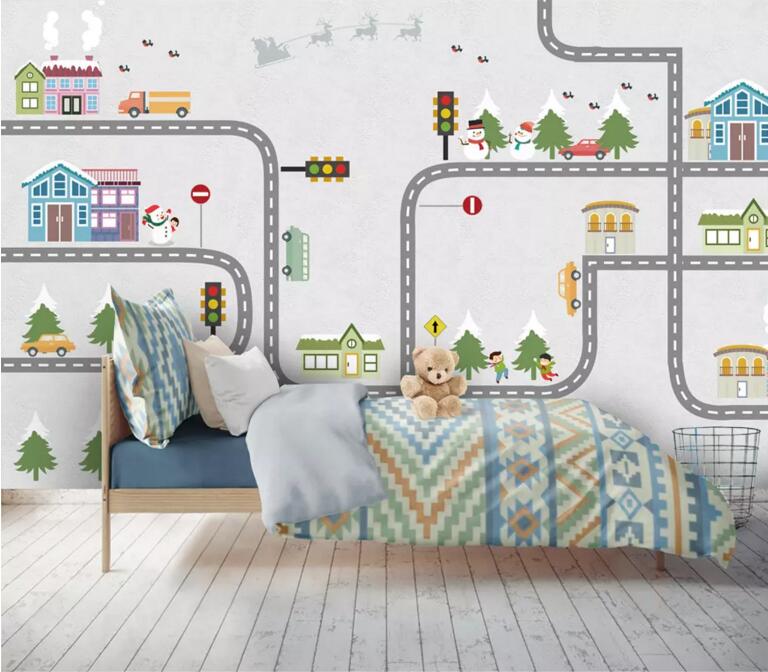 3D Small Tree pipeline 1452 Wall Murals Wallpaper AJ Wallpaper 2 