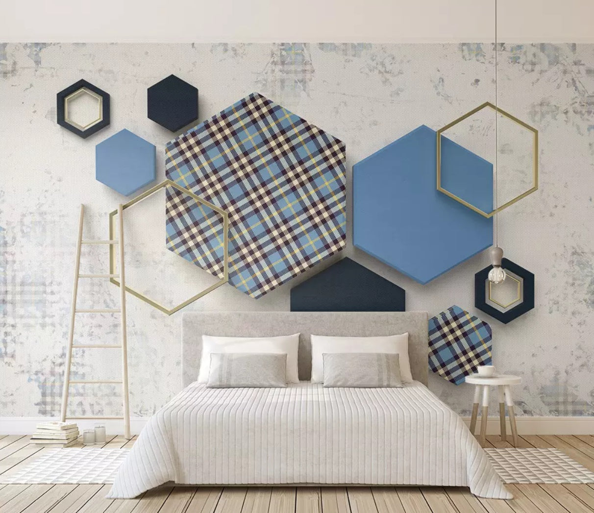 3D Color Geometry 1452 Wall Murals Wallpaper AJ Wallpaper 2 