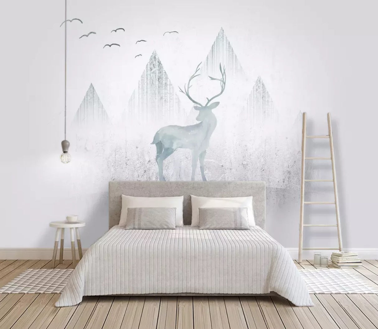 3D Valley Fawn 1116 Wall Murals Wallpaper AJ Wallpaper 2 