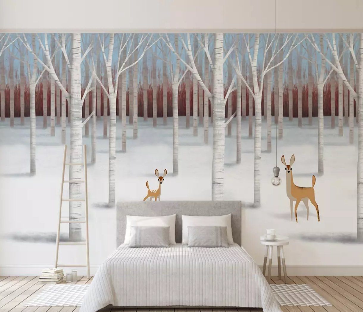 3D Fawn 1321 Wall Murals Wallpaper AJ Wallpaper 2 