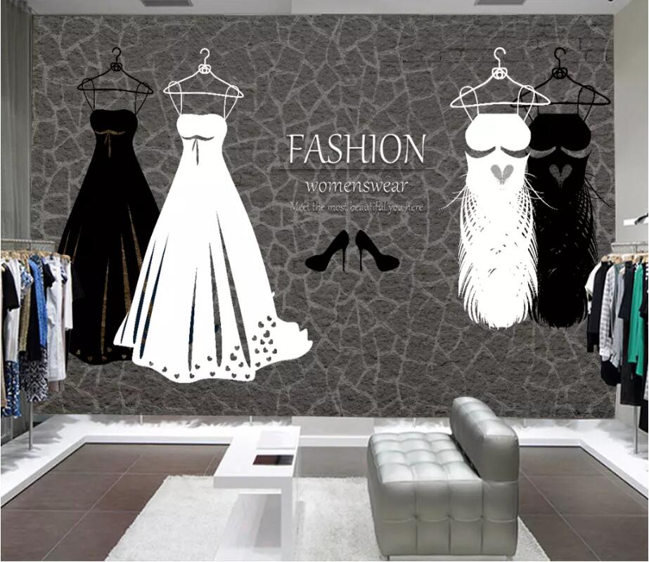 3D Pretty Skirt 1745 Wall Murals Wallpaper AJ Wallpaper 2 